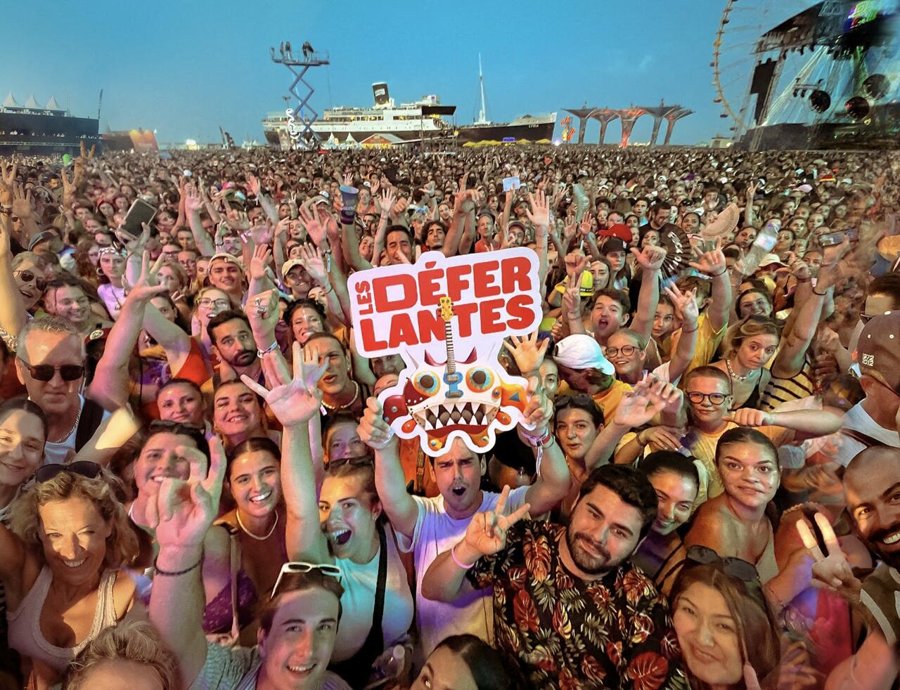 Le public du festival Les Déferlantes